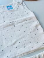 Muslin Vest & Shorts Set - Star - Image 4
