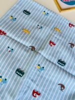 Muslin Blanket - 2 layered (Blue) - Image 2