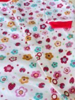 Pink with Flowers - Sleepsuit - Image 2
