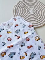 Car - Muslin Button Jabla - Image 3