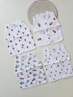 Strawberry - Muslin Button Jabla - Image 3