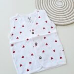 Heart - Muslin Button Jabla