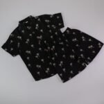 Black Palm - Half Sleeve Short Set