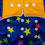 The Tiny Tots Organic Reusable Cloth Diapers - Blue Star - Image 3
