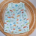 Bus - Chest cut Color Muslin Frock - Image 2