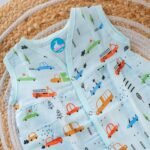 Bus - Chest cut Color Muslin Frock - Image 3