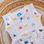 Car - Patti Sleeveless Muslin Frock - Image 3