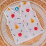 Cherry - Muslin Button Jabla