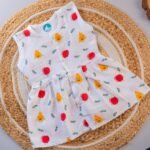 Cherry - Patti Sleeveless Muslin Frock