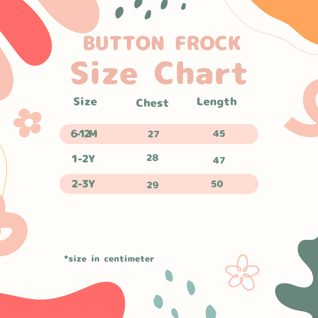 A Bus- Sleeveless Frock with Front Button - Image 3