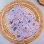 Elephant - Chest cut Color Muslin Frock