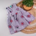 Kimono Frock - Purple Floral