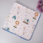 Animal -2 Layer Muslin Blanket -85*85 cm