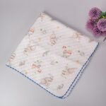 Elephant -2 Layer Muslin Blanket -85*85 cm