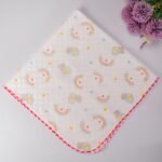 Rainbow -2 Layer Muslin Blanket -85*85 cm