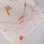 Tree - Muslin Hooded Towel With Belt - Image 3