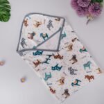 Newborn Receiving Blanket- Horse
