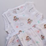 Parachute - Back Button Muslin  Frock