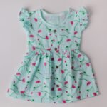 Pichwai - Muslin Front Button Frock