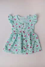 Pichwai - Muslin Front Button Frock