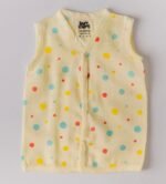 Polka Dots - Muslin Button Jabla