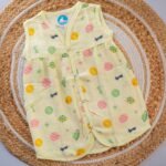 Saturn - Chest cut Colour Muslin Frock