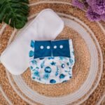 The Tiny Tots Organic Reusable Cloth Diapers - Sea Animal