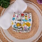 The Tiny Tots Organic Reusable Cloth Diapers - Sun & Moon - Image 2