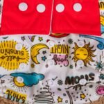 The Tiny Tots Organic Reusable Cloth Diapers - Sun & Moon - Image 3