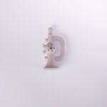 Trumpet Rattle Teether - Grey