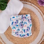 The Tiny Tots Organic Reusable Cloth Diapers - Unicorn - Image 2