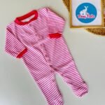 Red Stripe - Sleepsuit