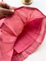 Baby Silk Knot Frock – Pink - Image 4