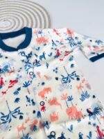 Blue Tree Print - Sleepsuit - Image 3