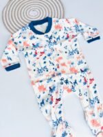 Blue Tree Print - Sleepsuit - Image 2